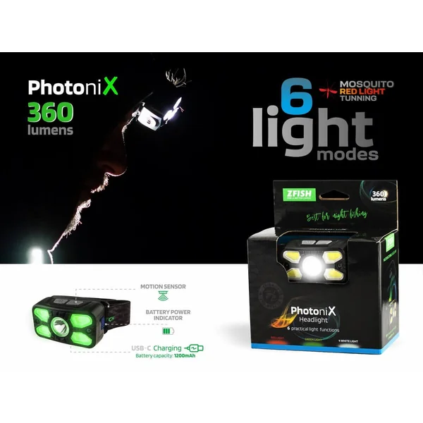 Linterna frontal Zfish Photonix - Imagen 5