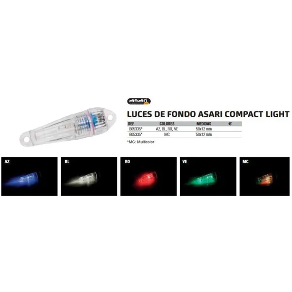 Luz de fondo Asari Compact Light