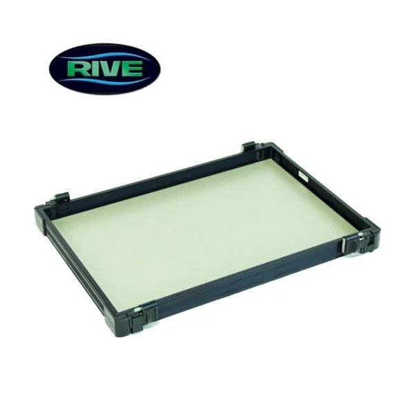Modulo Rive Casier Alu F2 30 mm Noir