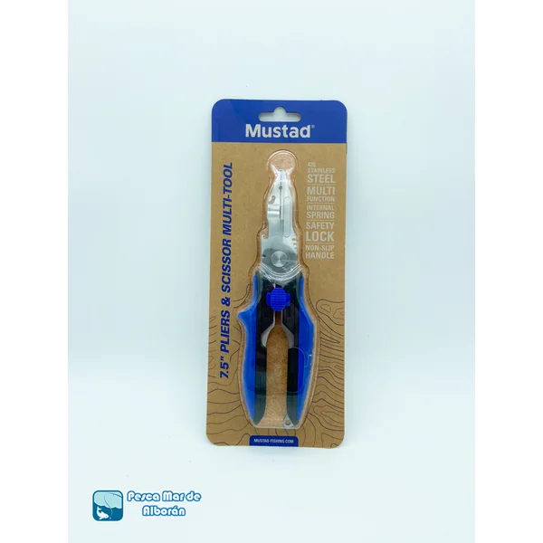 Mustad tijera multiuso 7.5"