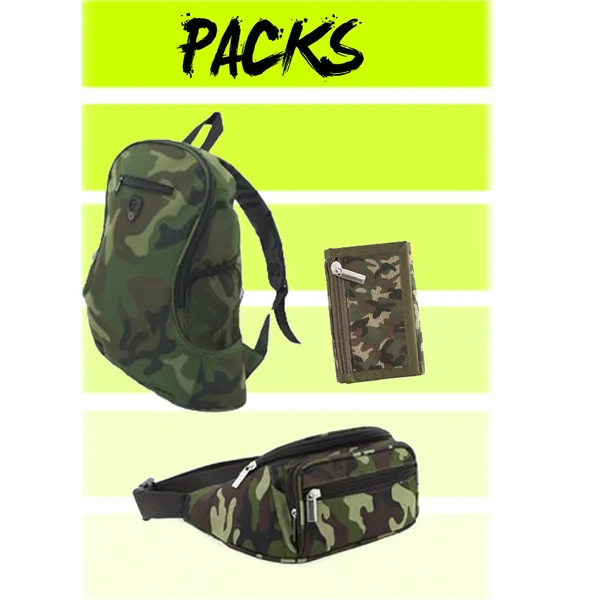 PACK CAMUFLAJE TECKNOBASS