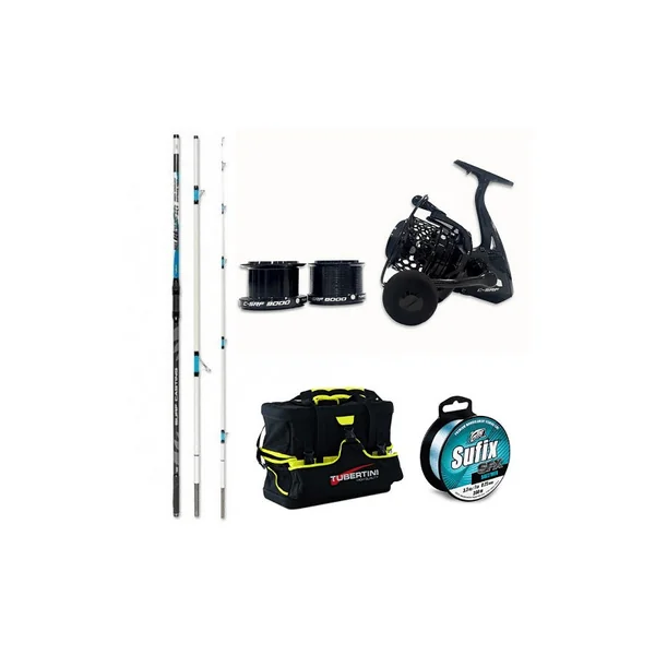 Pack Surfcasting Tubertini Fin Surf SRF Carbon
