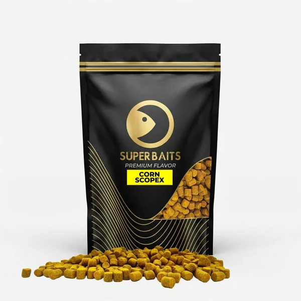 Pellets Superbaits Corn Scopex 8 mm - Imagen 2