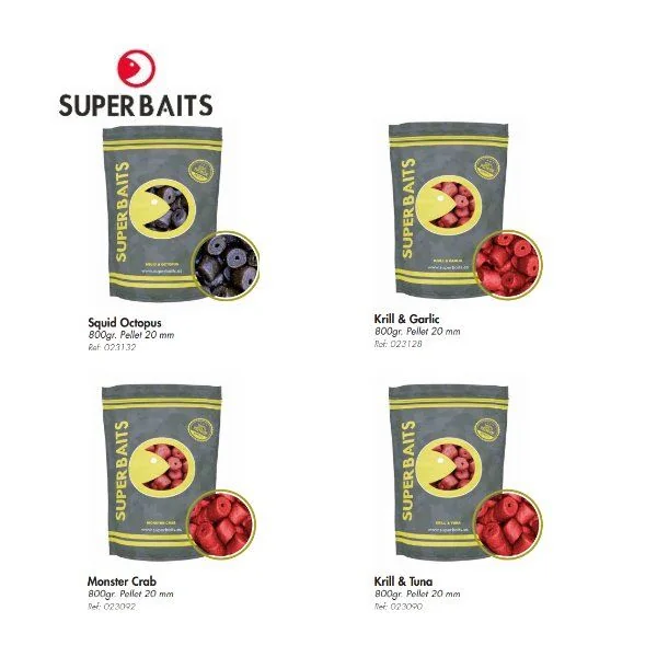 Pellets Superbaits Perforado 8 Mm