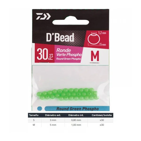 Perlas Daiwa Redondas