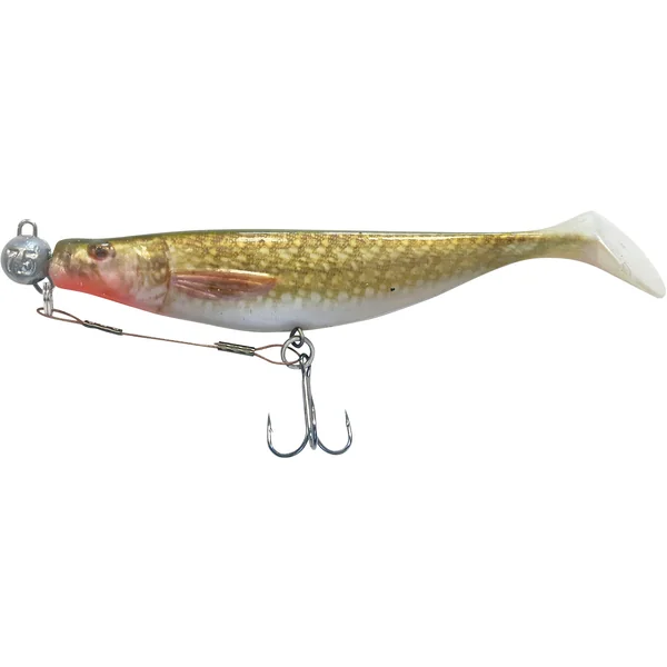 Pike rig + screw jighead 6,5cm 15g