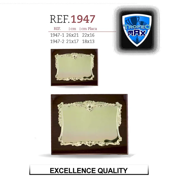 PLACA HOMENAJE REF. 1947