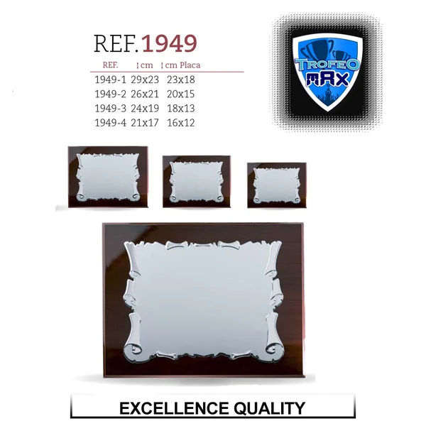 PLACA HOMENAJE REF. 1949