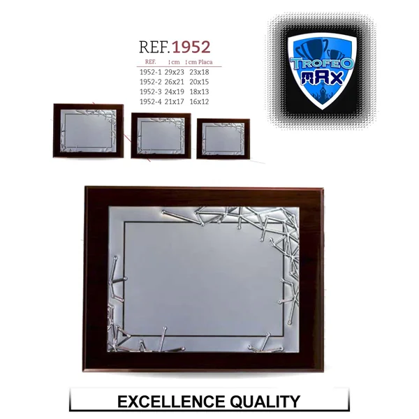 PLACA HOMENAJE REF. 1952