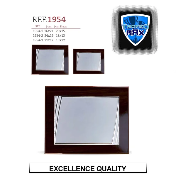 PLACA HOMENAJE REF. 1954