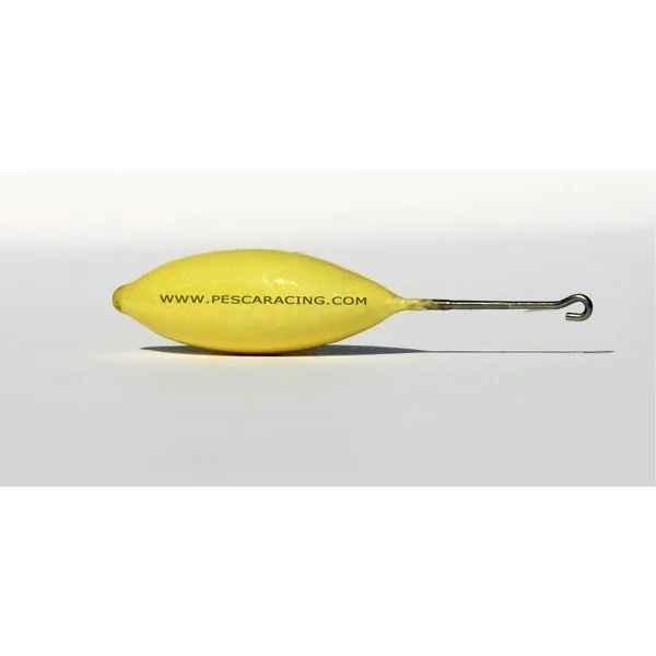 Plomo Casting Ovalado Fluorescente AMARILLO