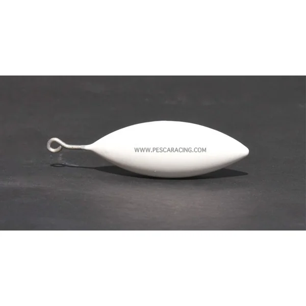 Plomo Casting Ovalado Varilla Corta BLANCO