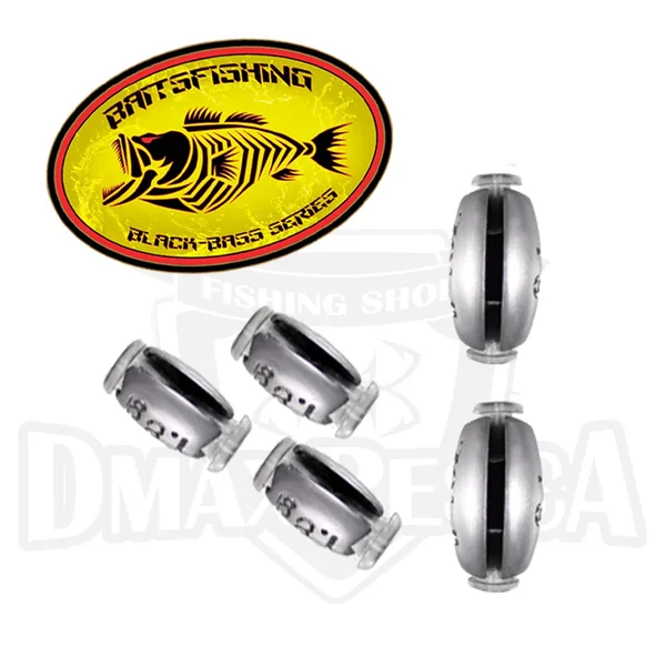 PLOMOS RUBBER SPLIT SHOT BAITFISHING