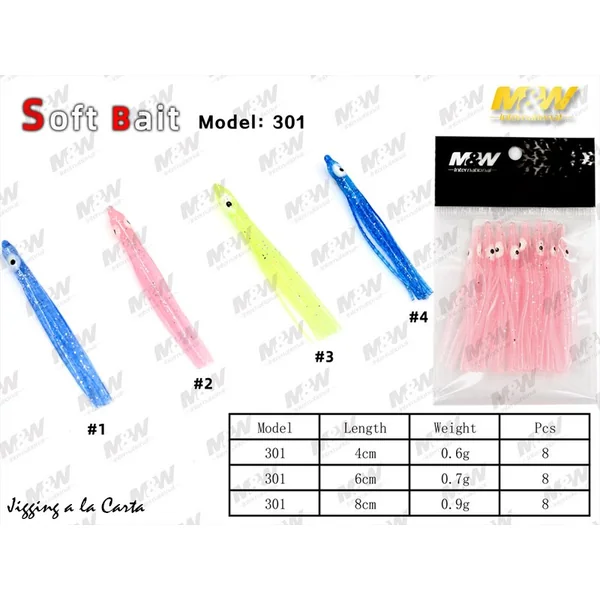 Pulpitos M&W S-301 Soft Bait
