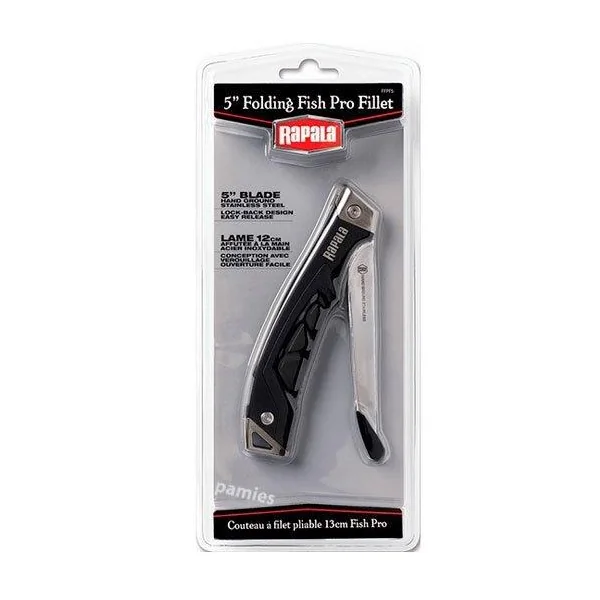 Rapala cuchillo Rcd Folding Fillet Knife 5"