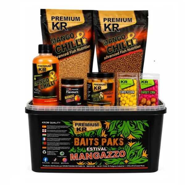 Session Pack Krom Quality Baits Pack Estival Mangazzo