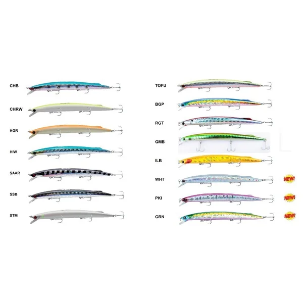 Señuelo AKAMI Wild Slow SINKING MINNOW 19cm