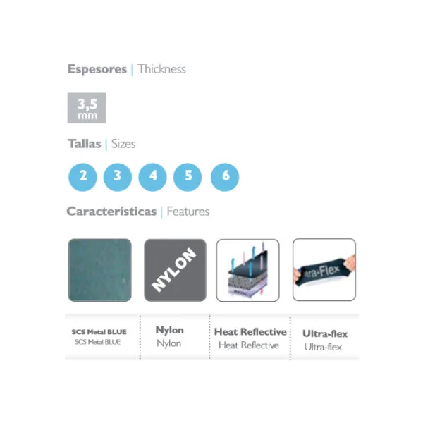 Spetton chaleco Blue Termic (3.5 mm) - Imagen 2