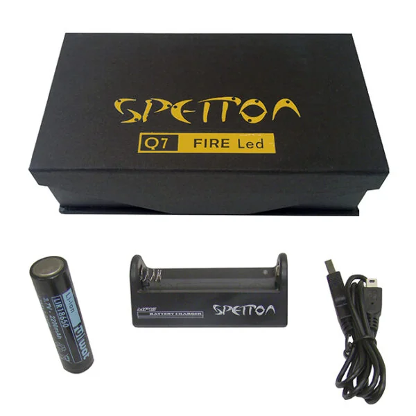 Spetton linterna Q7 VX Fire Led - Imagen 3