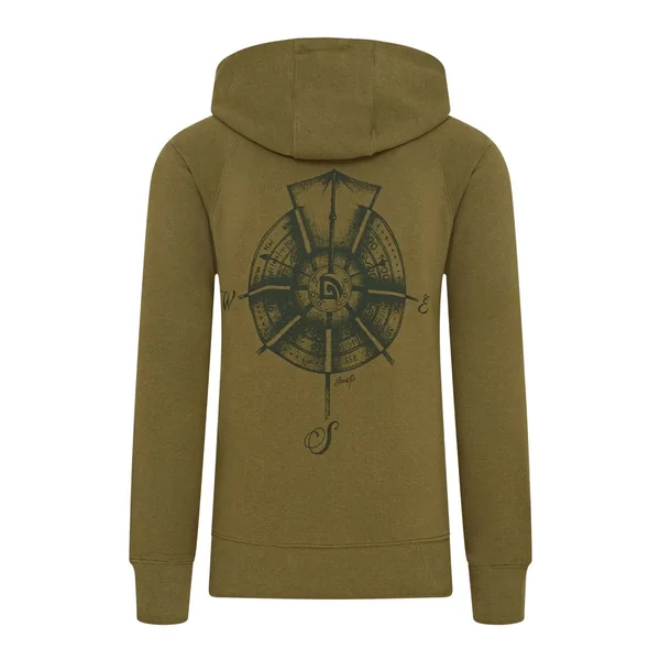 Sudadera Trakker Tempest caqui con capucha - Imagen 6