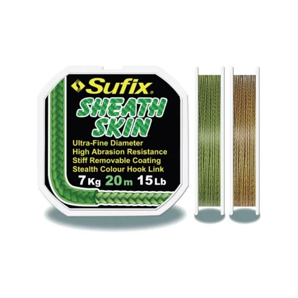 Sufix sheath skin brown 15 lb