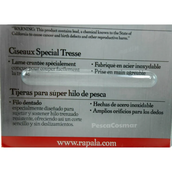 Tijeras Rapala Super Line Scissors - Imagen 4