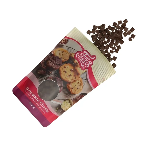 Trozos de chocolate de 350 gr - Funcakes - Imagen 5