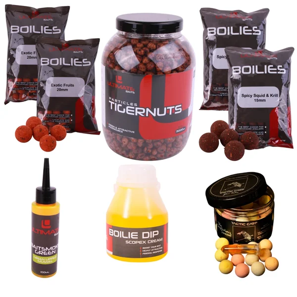 Ultimate Baits Carp Chufas/Boilies Weekend Pack - Imagen 6
