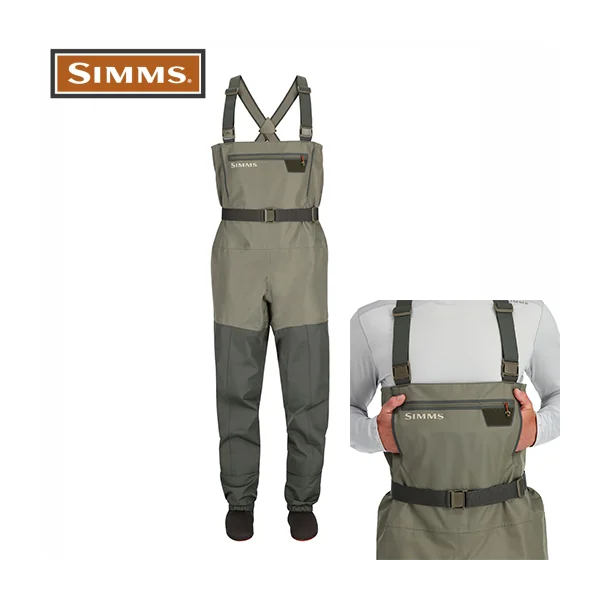 Vadeador Simms Tributary Stockingfoot Basalt