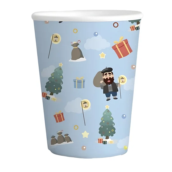 Vasos de 266 ml de Olentzero - 6 unidades