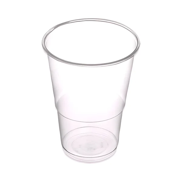 Vasos de 400 ml de plástico transparente - 10 unidades