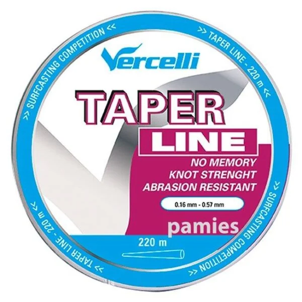Vercelli cola de rata Taper Line (220 m)