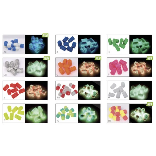 Vercelli perlas flotantes Talla L (fluorescente)
