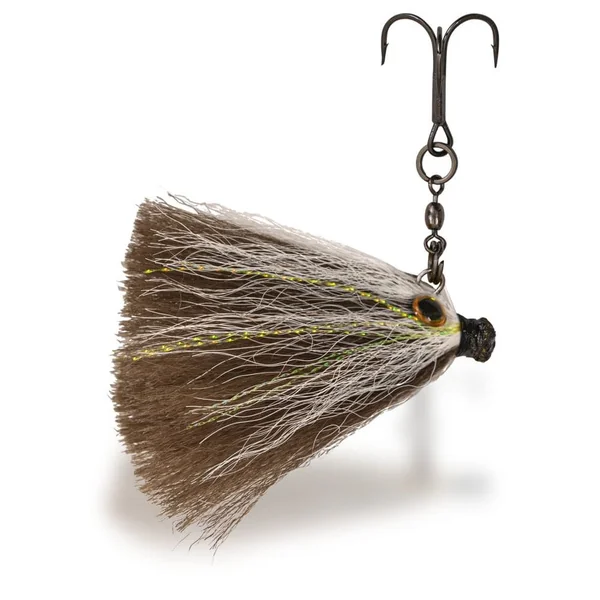 Zebco Mouse Jig Head Blanco/Marrón 6cm (10g)